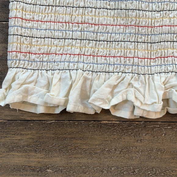 Urban Outfitters Ruffle Button Down Crop Top - Picture 7 of 9